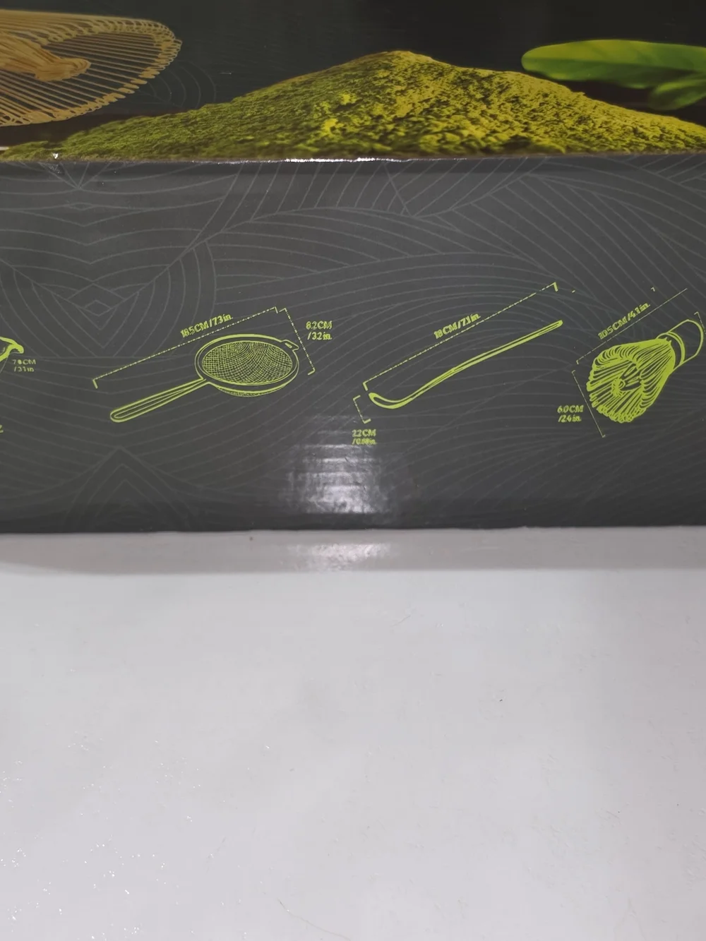 Matcha Whisk Set - Green and Black
